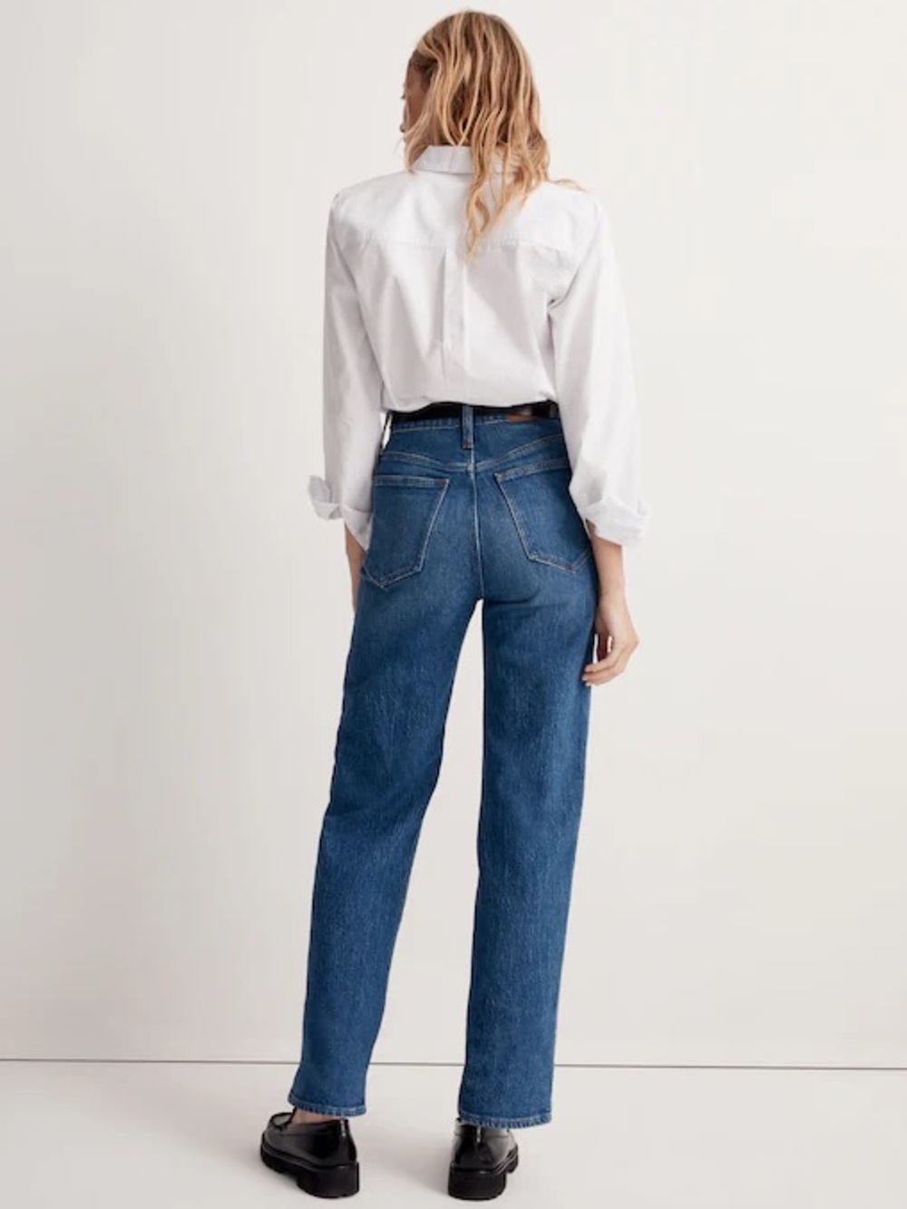 Madewell The Perfect Vintage Wide-Leg Jean Leifland Wash 32 Stretch NH653 - Picture 3 of 16